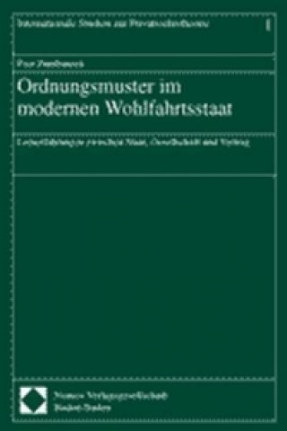 Könyv Ordnungsmuster im modernen Wohlfahrtsstaat Peer Zumbansen