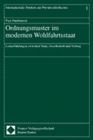 Kniha Ordnungsmuster im modernen Wohlfahrtsstaat Peer Zumbansen