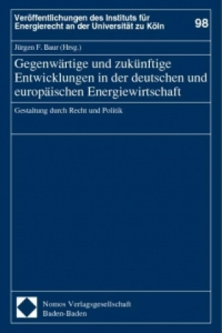 Książka Gegenwärtige und zukünftige Entwicklungen in der deutschen und europäischen Energiewirtschaft Jürgen F. Baur