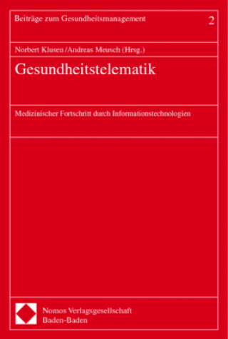 Książka Gesundheitstelematik Norbert Klusen