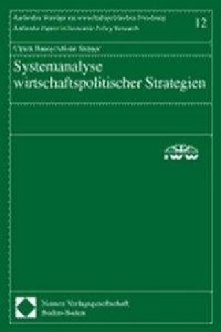 Buch Systemanalyse wirtschaftspolitischer Strategien Ulrich Haase