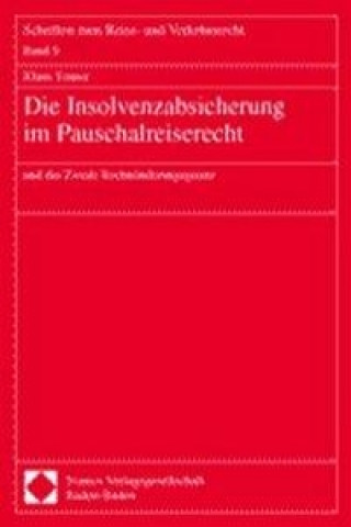 Book Die Insolvenzabsicherung im Pauschalreiserecht Klaus Tonner