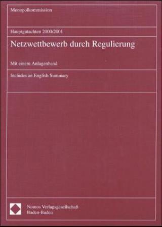 Книга Hauptgutachten 2000/2001 - Netzwettbewerb durch Regulierung 