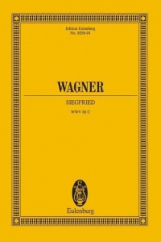 Kniha Siegfried Richard Wagner