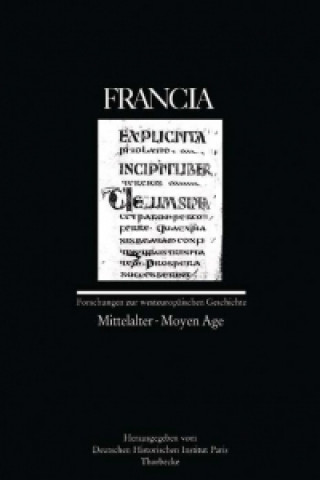 Knjiga Francia Jan Thorbecke Verlag