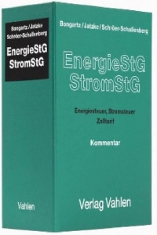 Carte Energiesteuer, Stromsteuer, Zolltarif  (mit Fortsetzungsnotierung). Inkl. 18. Ergänzungslieferung Matthias Bongartz