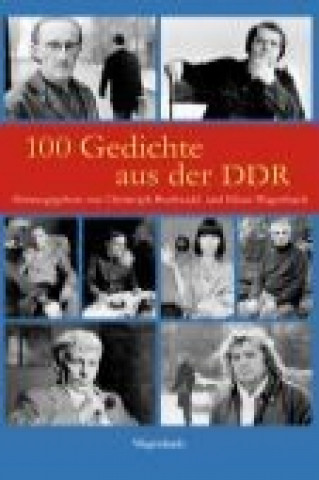 Kniha 100 Gedichte aus der DDR Christoph Buchwald