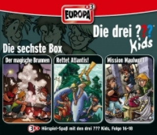 Audio Die drei ??? Kids 3er Box 06. Folgen 16-18 (drei Fragezeichen) 3 CDs 