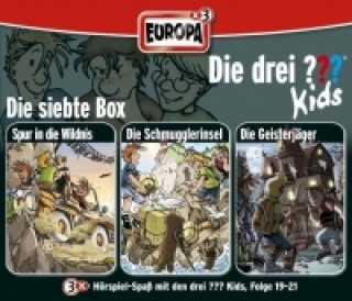 Hanganyagok Die drei ??? Kids. 3er Box Folgen 19 - 21 (drei Fragezeichen) 3 CDs 