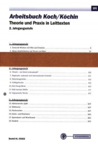 Kniha Arbeitsbuch Koch/Köchin Theorie und Praxis in Leittexten Jahrgangsstufe 2 Gerd Doser
