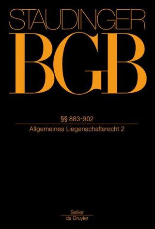 Livre Staudinger BGB §§ 883-902 Karl-Heinz Gursky