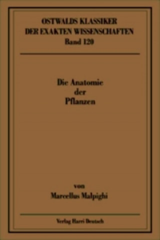 Carte Die Anatomie der Pflanzen Marcello Malpighi