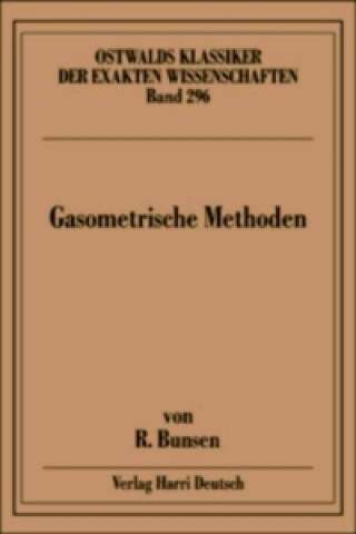 Knjiga Gasometrische Methoden Robert Bunsen