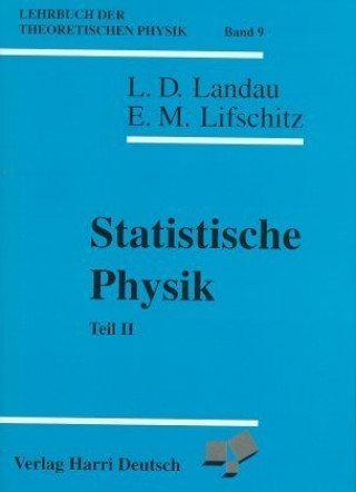Kniha Lehrbuch der theoretischen Physik VIIII. Statistische Physik II Helmut Eschrig