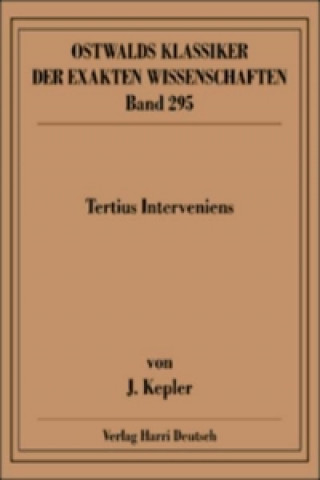 Kniha Tertius Interveniens Johannes Kepler