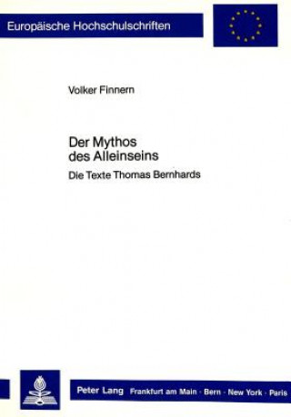 Könyv Der Mythos Des Alleinseins Volker Finnern