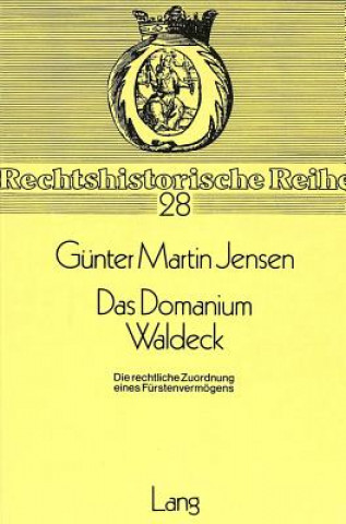 Książka Das Domanium Waldeck Günter Martin Jensen