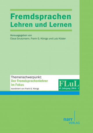 Książka Fremdsprachen Lehren und Lernen 2014 Heft 1 Claus Königs Gnutzmann