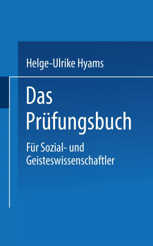 Kniha Das Prüfungsbuch Helge-Ulrike Hyams