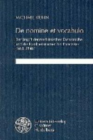 Kniha De nomine et vocabulo Michael Kuhn