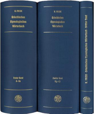 Kniha Griechisches Etymologisches Wörterbuch Hjalmar Frisk