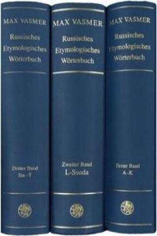 Książka Russisches Etymologisches Wörterbuch Max Vasmer