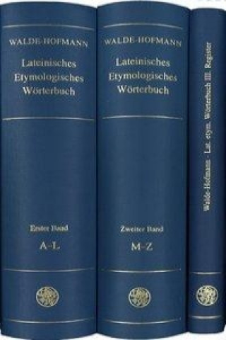 Carte Lateinisches Etymologisches Wörterbuch. Registerband Elsbeth Berger