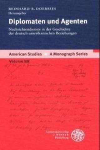 Kniha Diplomaten und Agenten Reinhard R Doerries