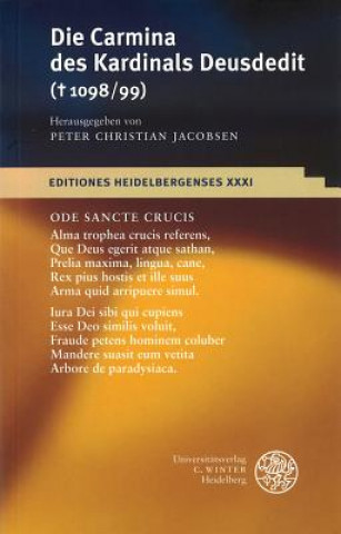 Carte Die Carmina des Kardinals Deusdedit (1098/99) Peter Christian Jacobsen