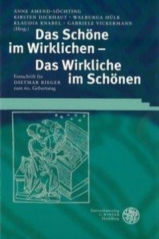 Książka Das Schöne im Wirklichen - Das Wirkliche im Schönen Anne Amend-Söchting