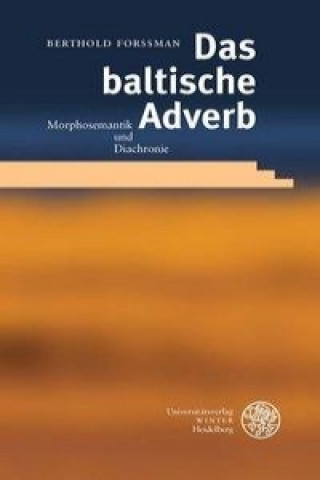 Книга Das baltische Adverb Berthold Forssman