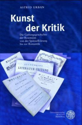 Book Kunst der Kritik Astrid Urban