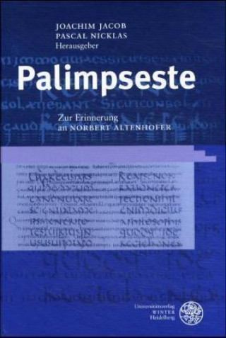 Buch Palimpseste Joachim Jacob