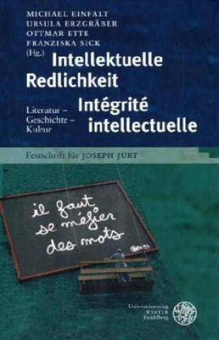 Knjiga Intellektuelle Redlichkeit - Intégrité intellectuelle Michael Einfalt