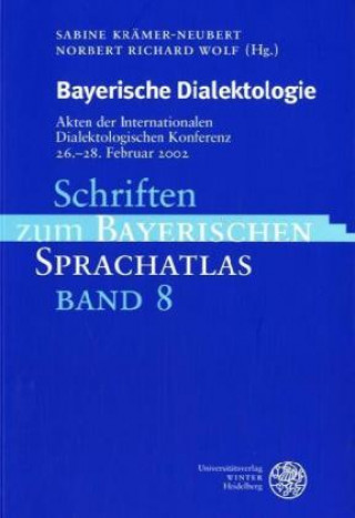 Kniha Bayerische Dialektologie Sabine Krämer-Neubert