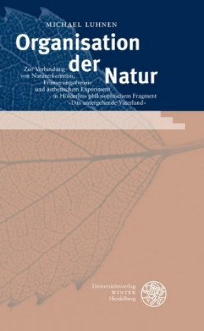 Libro Organisation der Natur Michael Luhnen