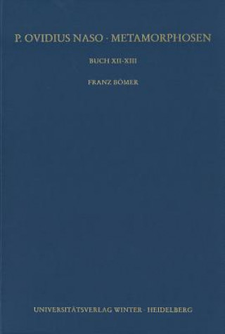 Книга Buch XII-XIII Franz Bömer