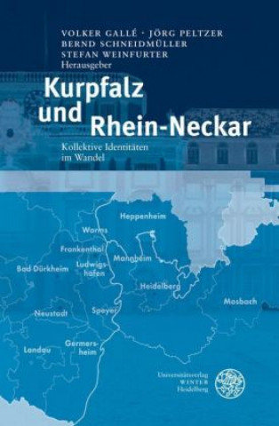 Carte Kurpfalz und Rhein-Neckar Volker Gallé