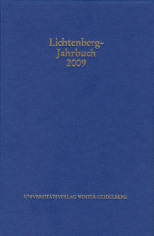 Libro Lichtenberg-Jahrbuch 2009 Ulrich Joost