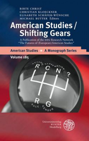 Kniha American Studies/Shifting Gears Hannes Bergthaller