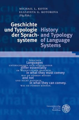 Kniha Geschichte und Typologie der Sprachsysteme / History and Typology of Language Systems Michail L. Kotin