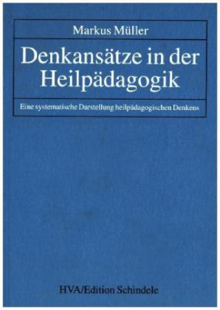 Kniha Denkansätze in der Heilpädagogik Markus Müller