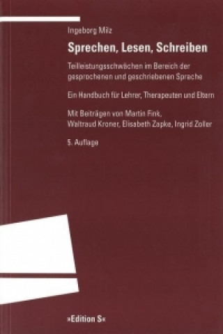 Książka Milz, I: Sprechen Lesen Ingeborg Milz