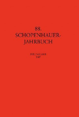 Książka Schopenhauer Jahrbuch 88 Matthias Koßler