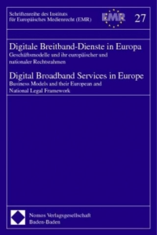 Könyv Digitale Breitband-Dienste in Europa Alexander Roßnagel