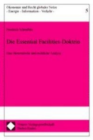 Książka Die Essential Facilities-Doktrin Friedrich Scheuffele