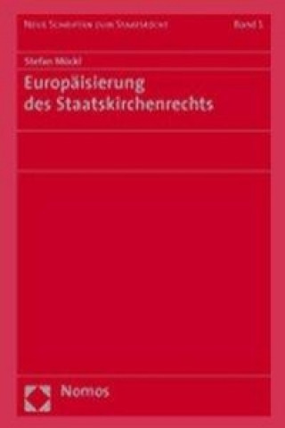 Carte Europäisierung des Staatskirchenrechts Stefan Mückl