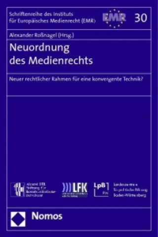 Książka Neuordnung des Medienrechts Alexander Roßnagel