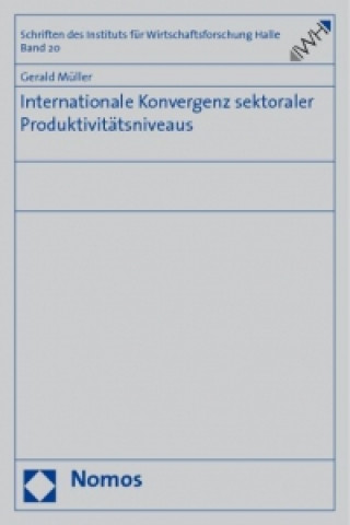 Kniha Internationale Konvergenz sektoraler Produktivitätsniveaus Gerald Müller