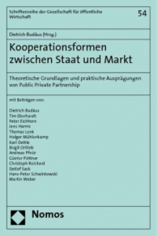 Könyv Kooperationsformen zwischen Staat und Markt Dietrich Budäus